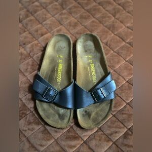 Birkenstock Madrid blue sandals